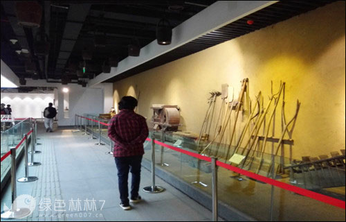 武汉园博园里的老农具