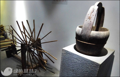 武汉园博园里的老农具