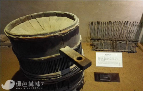 武汉园博园里的老农具